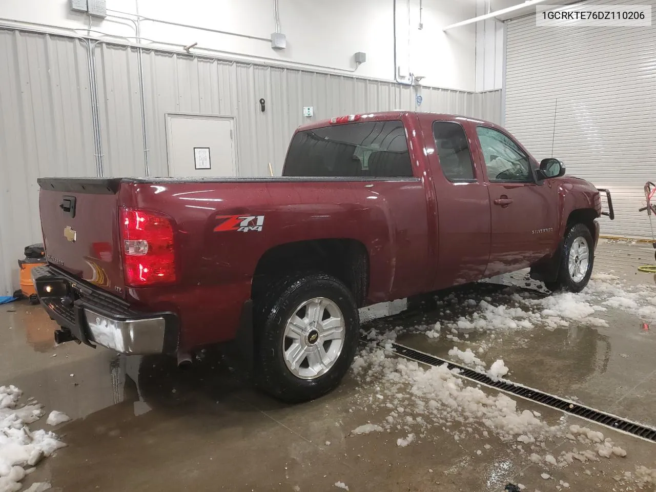 2013 Chevrolet Silverado K1500 Ltz VIN: 1GCRKTE76DZ110206 Lot: 78084244