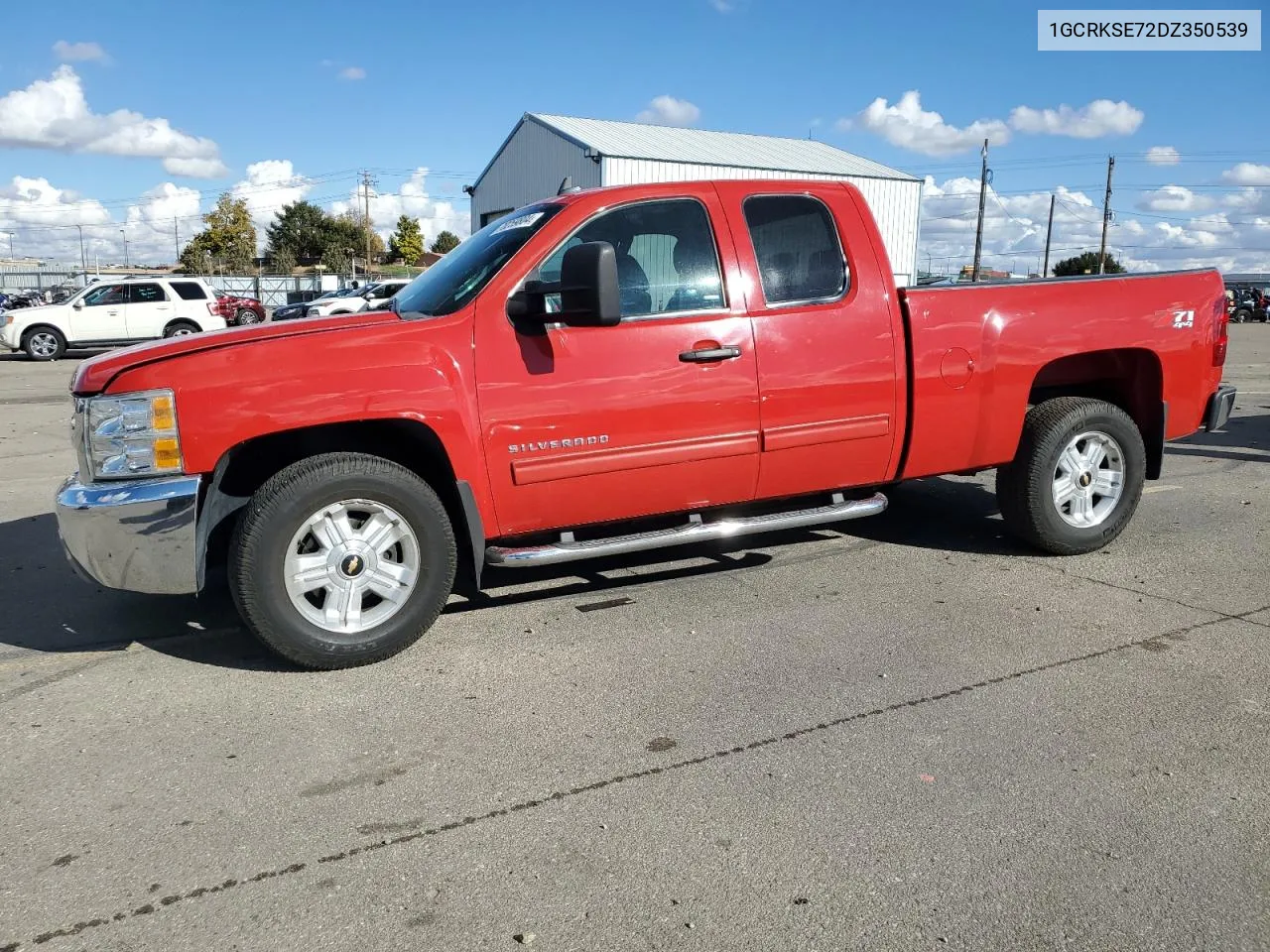 2013 Chevrolet Silverado K1500 Lt VIN: 1GCRKSE72DZ350539 Lot: 78259804