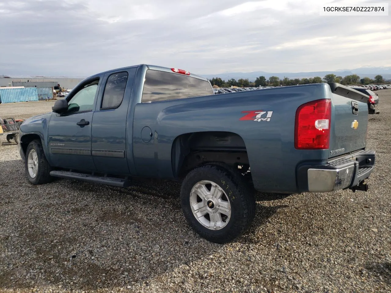 2013 Chevrolet Silverado K1500 Lt VIN: 1GCRKSE74DZ227874 Lot: 78315774