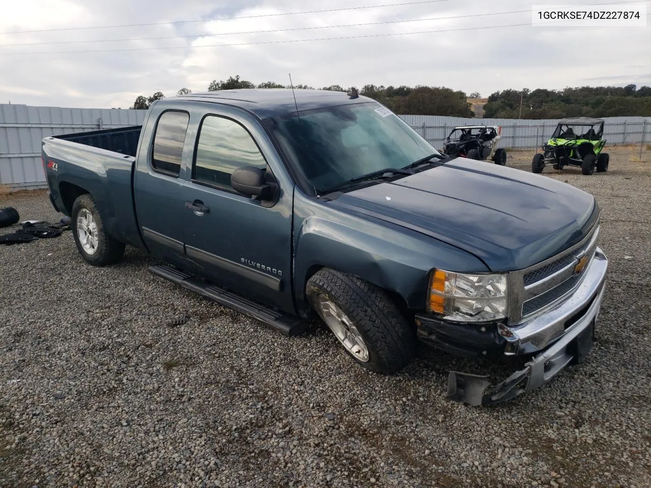 2013 Chevrolet Silverado K1500 Lt VIN: 1GCRKSE74DZ227874 Lot: 78315774