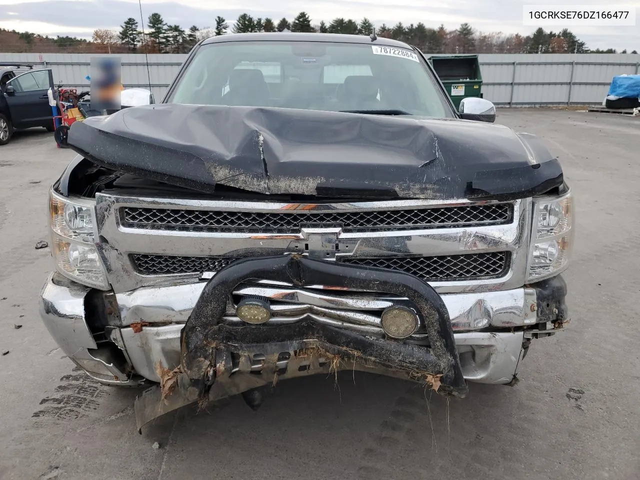 2013 Chevrolet Silverado K1500 Lt VIN: 1GCRKSE76DZ166477 Lot: 78722884