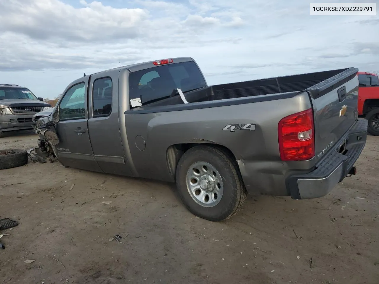 2013 Chevrolet Silverado K1500 Lt VIN: 1GCRKSE7XDZ229791 Lot: 79048294