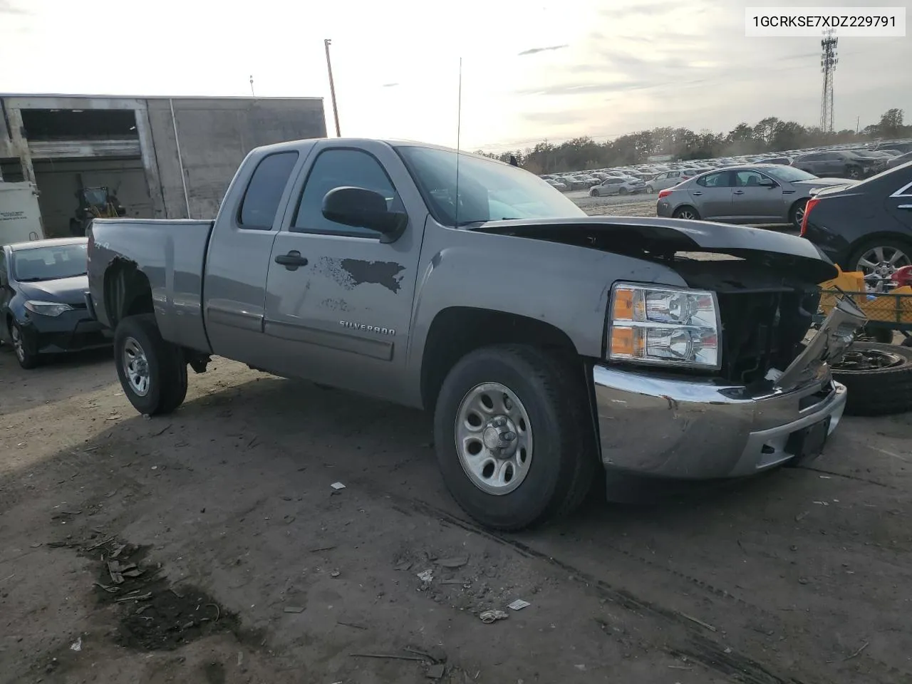 2013 Chevrolet Silverado K1500 Lt VIN: 1GCRKSE7XDZ229791 Lot: 79048294