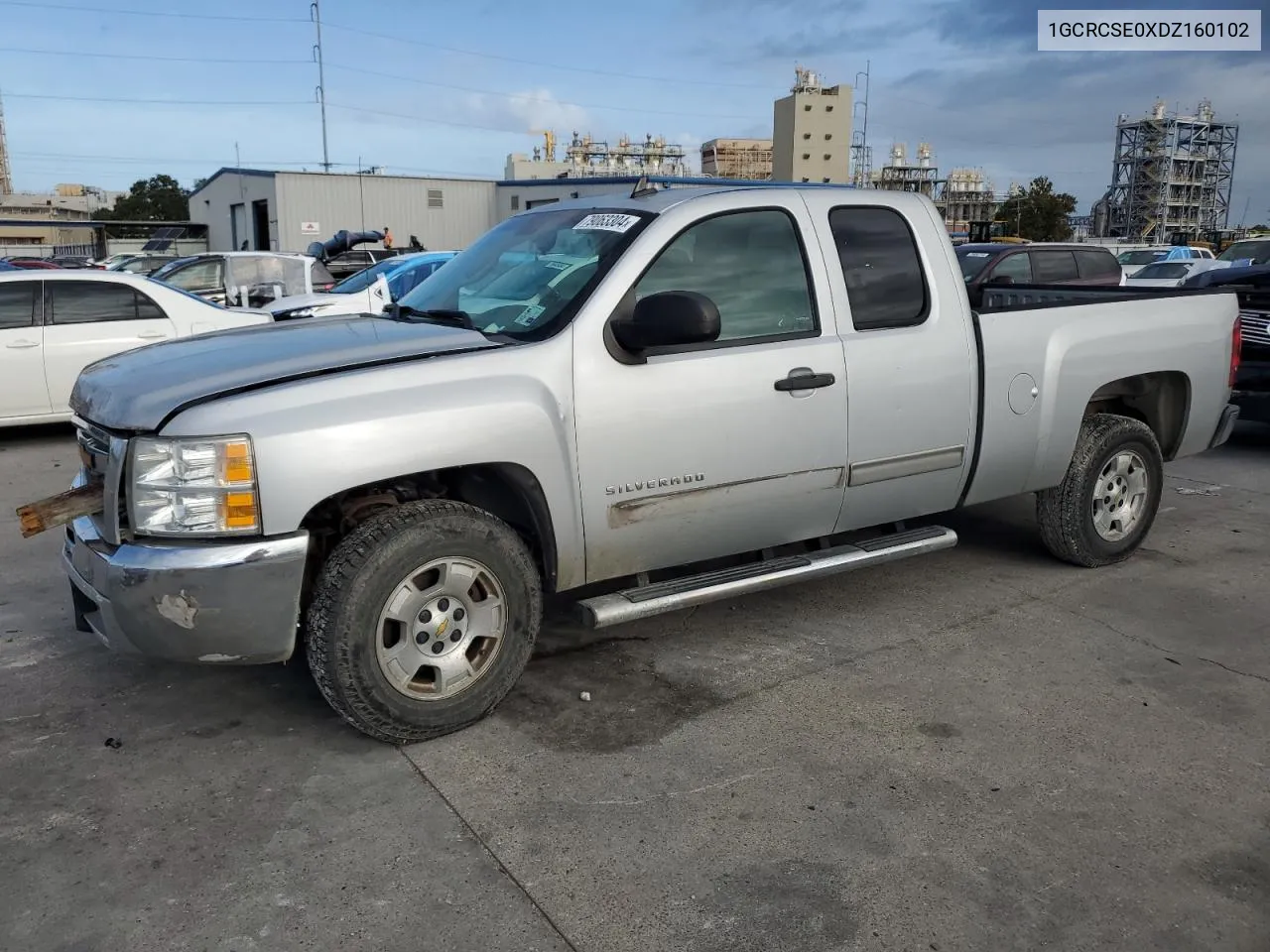 2013 Chevrolet Silverado C1500 Lt VIN: 1GCRCSE0XDZ160102 Lot: 79063304