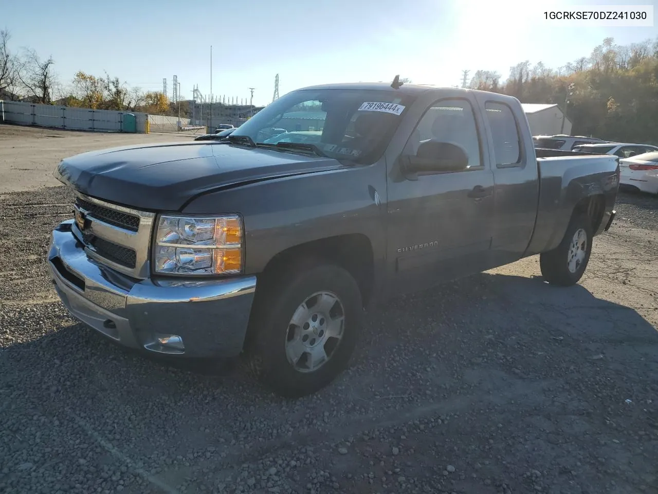 2013 Chevrolet Silverado K1500 Lt VIN: 1GCRKSE70DZ241030 Lot: 79196444