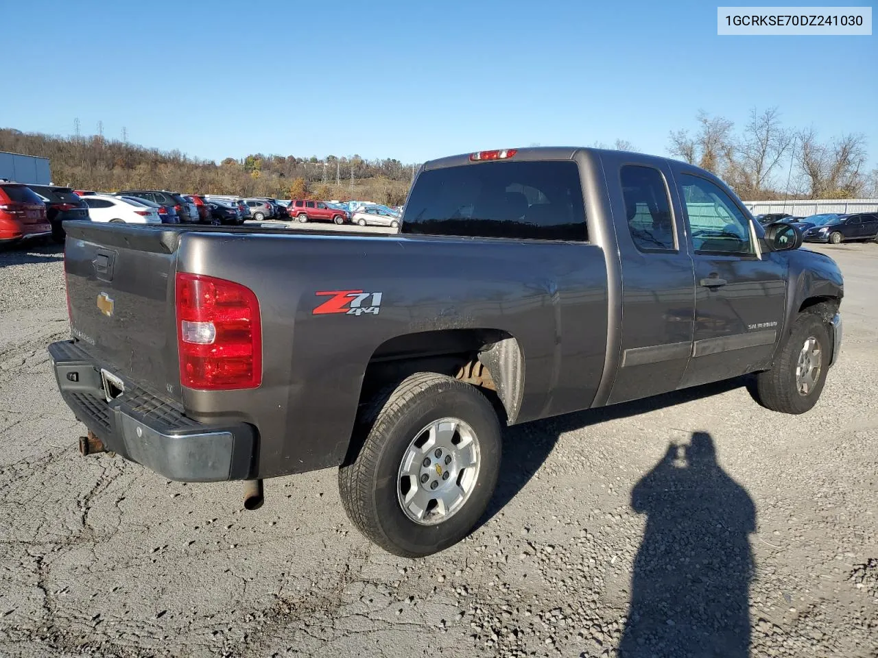 2013 Chevrolet Silverado K1500 Lt VIN: 1GCRKSE70DZ241030 Lot: 79196444