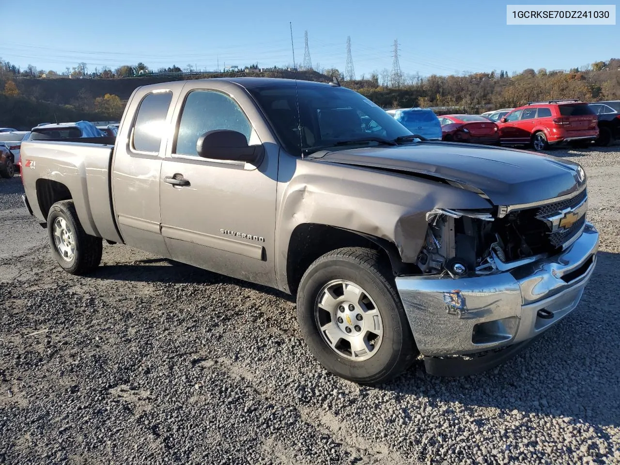 2013 Chevrolet Silverado K1500 Lt VIN: 1GCRKSE70DZ241030 Lot: 79196444