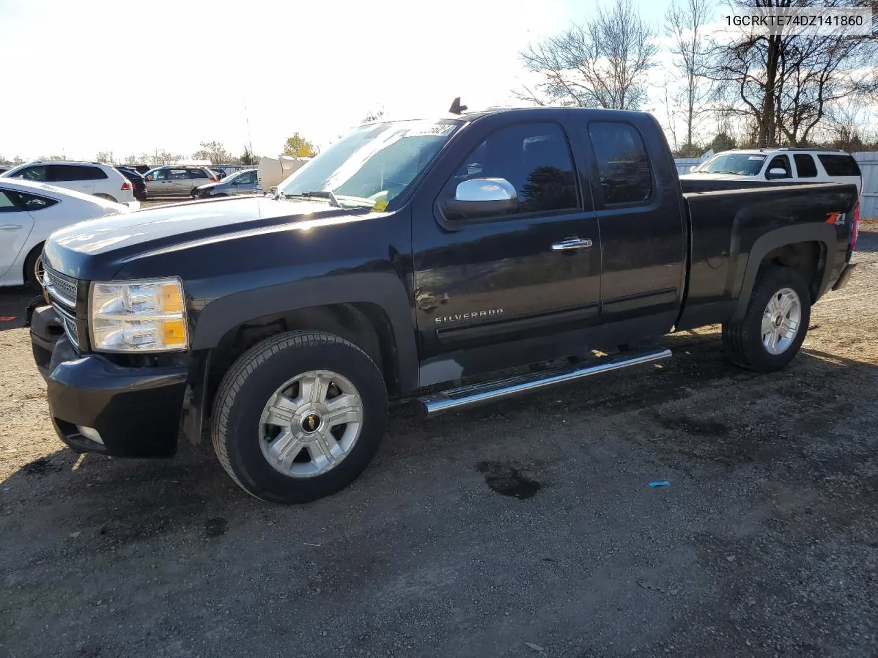 2013 Chevrolet Silverado K1500 Ltz VIN: 1GCRKTE74DZ141860 Lot: 79206624