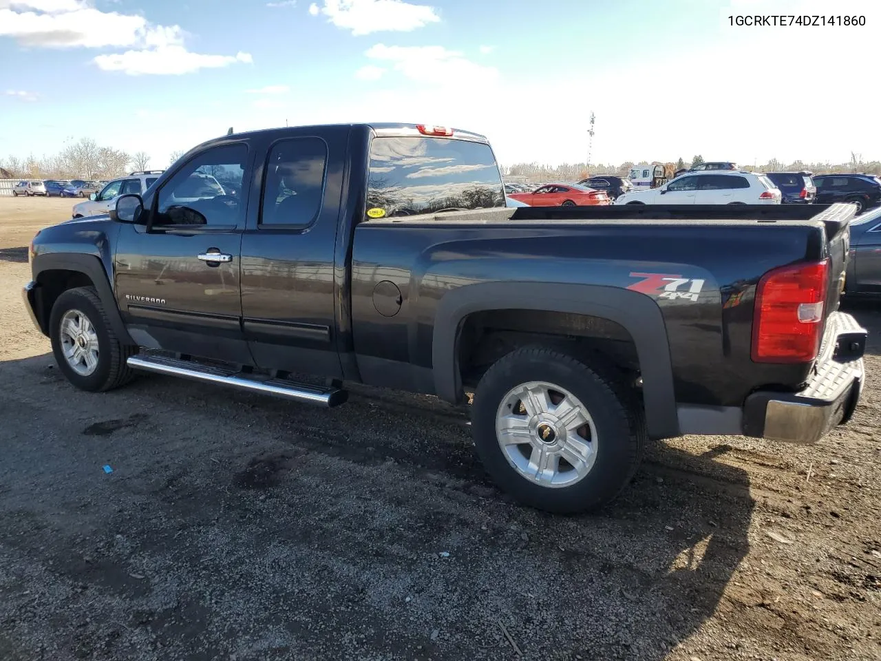 2013 Chevrolet Silverado K1500 Ltz VIN: 1GCRKTE74DZ141860 Lot: 79206624