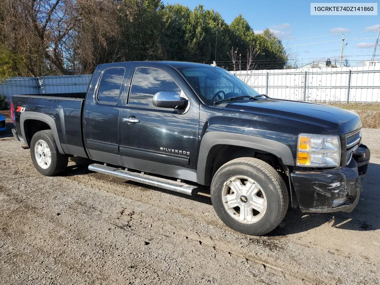 2013 Chevrolet Silverado K1500 Ltz VIN: 1GCRKTE74DZ141860 Lot: 79206624