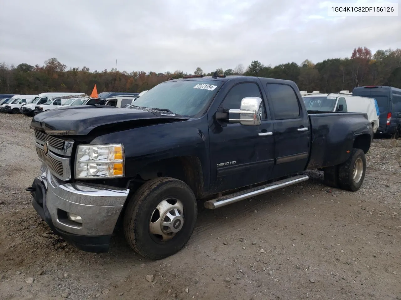 2013 Chevrolet Silverado K3500 Ltz VIN: 1GC4K1C82DF156126 Lot: 79231984