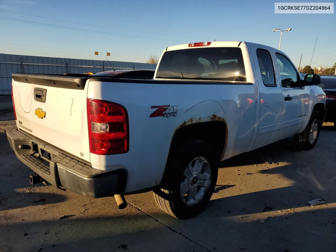 2013 Chevrolet Silverado K1500 Lt VIN: 1GCRKSE77DZ204864 Lot: 79927704