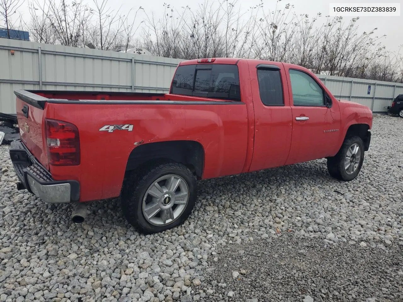 2013 Chevrolet Silverado K1500 Lt VIN: 1GCRKSE73DZ383839 Lot: 80776994