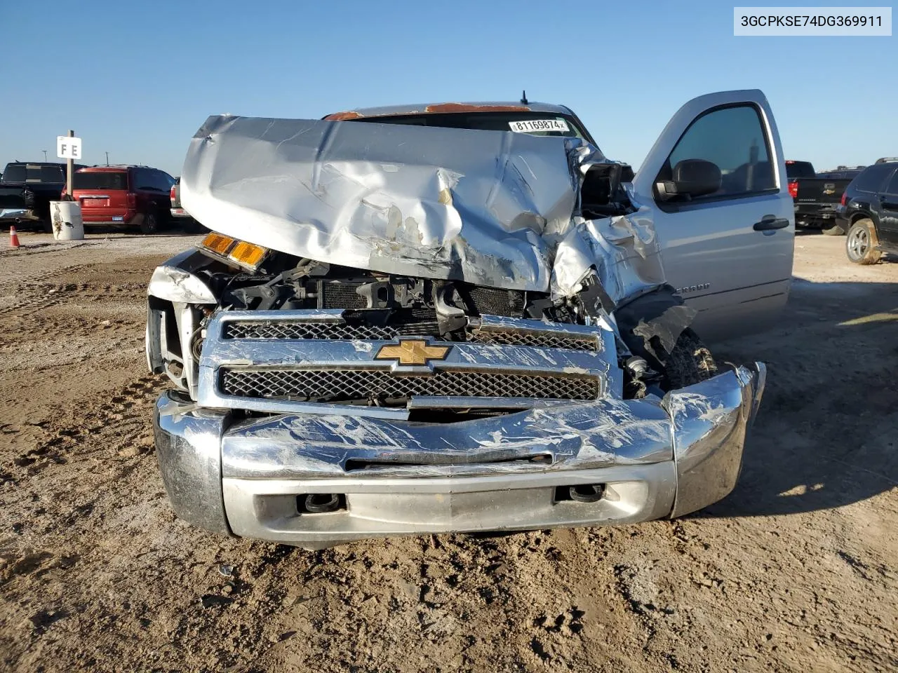 2013 Chevrolet Silverado K1500 Lt VIN: 3GCPKSE74DG369911 Lot: 81169874