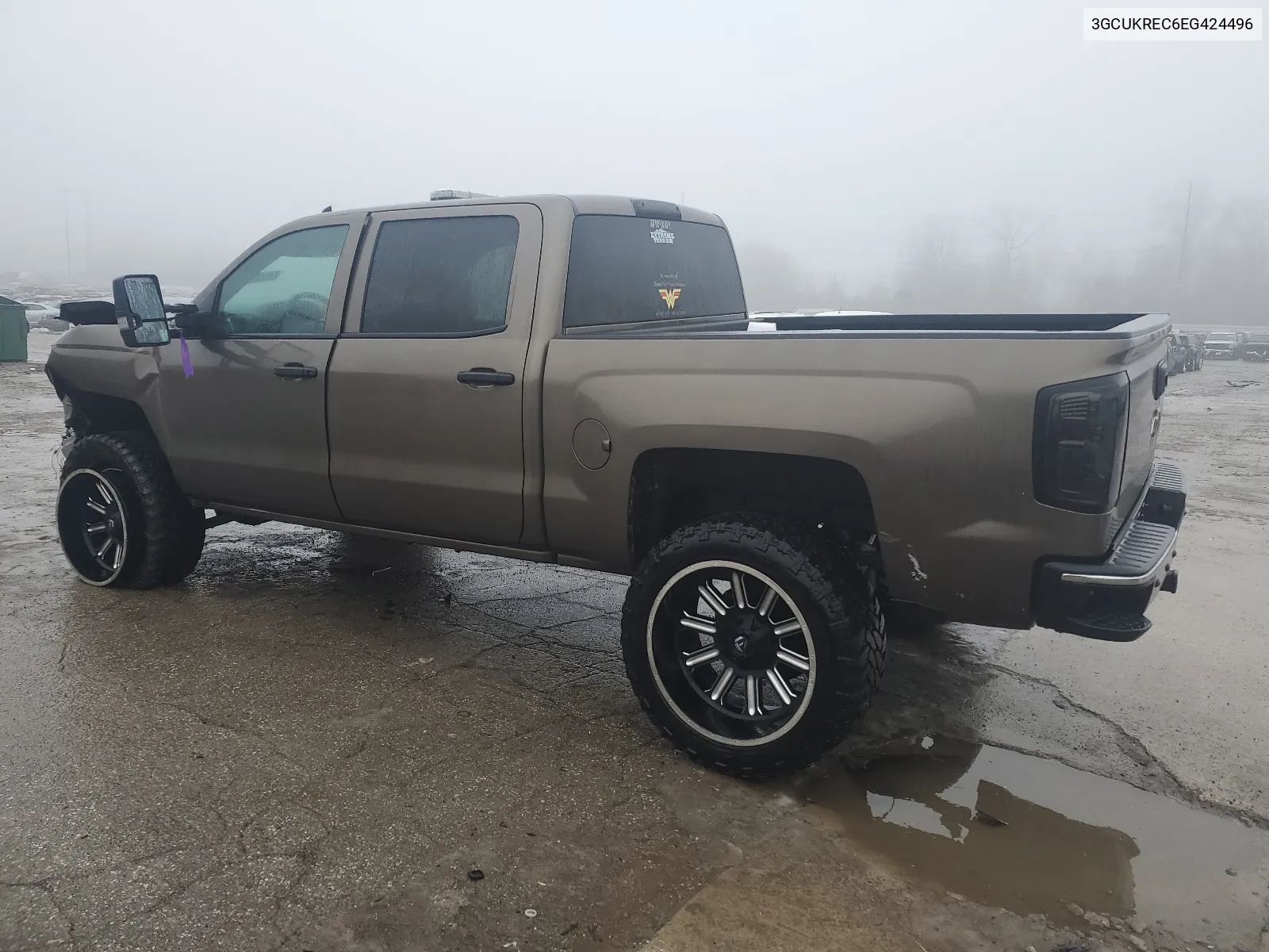 2014 Chevrolet Silverado K1500 Lt VIN: 3GCUKREC6EG424496 Lot: 38778734