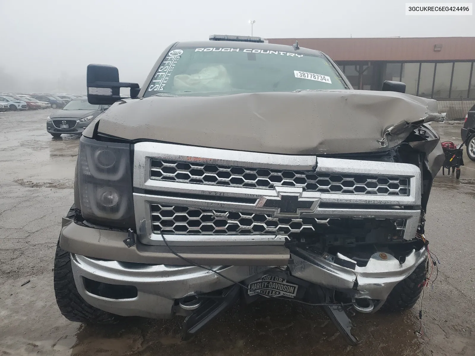 3GCUKREC6EG424496 2014 Chevrolet Silverado K1500 Lt