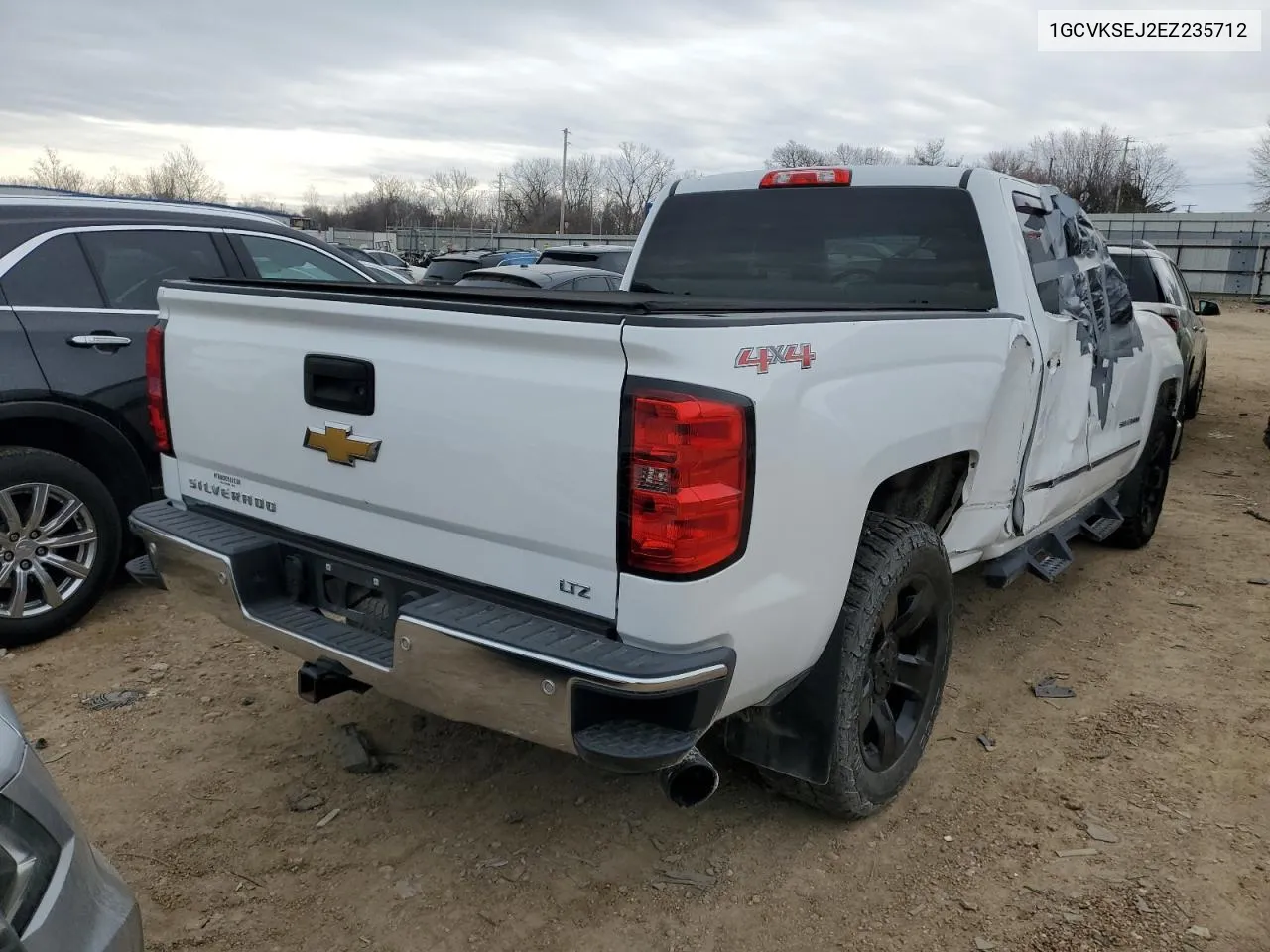 2014 Chevrolet Silverado K1500 Ltz VIN: 1GCVKSEJ2EZ235712 Lot: 41680404