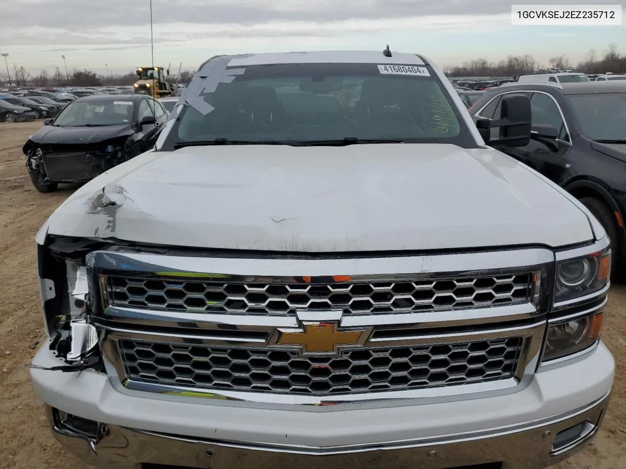 2014 Chevrolet Silverado K1500 Ltz VIN: 1GCVKSEJ2EZ235712 Lot: 41680404