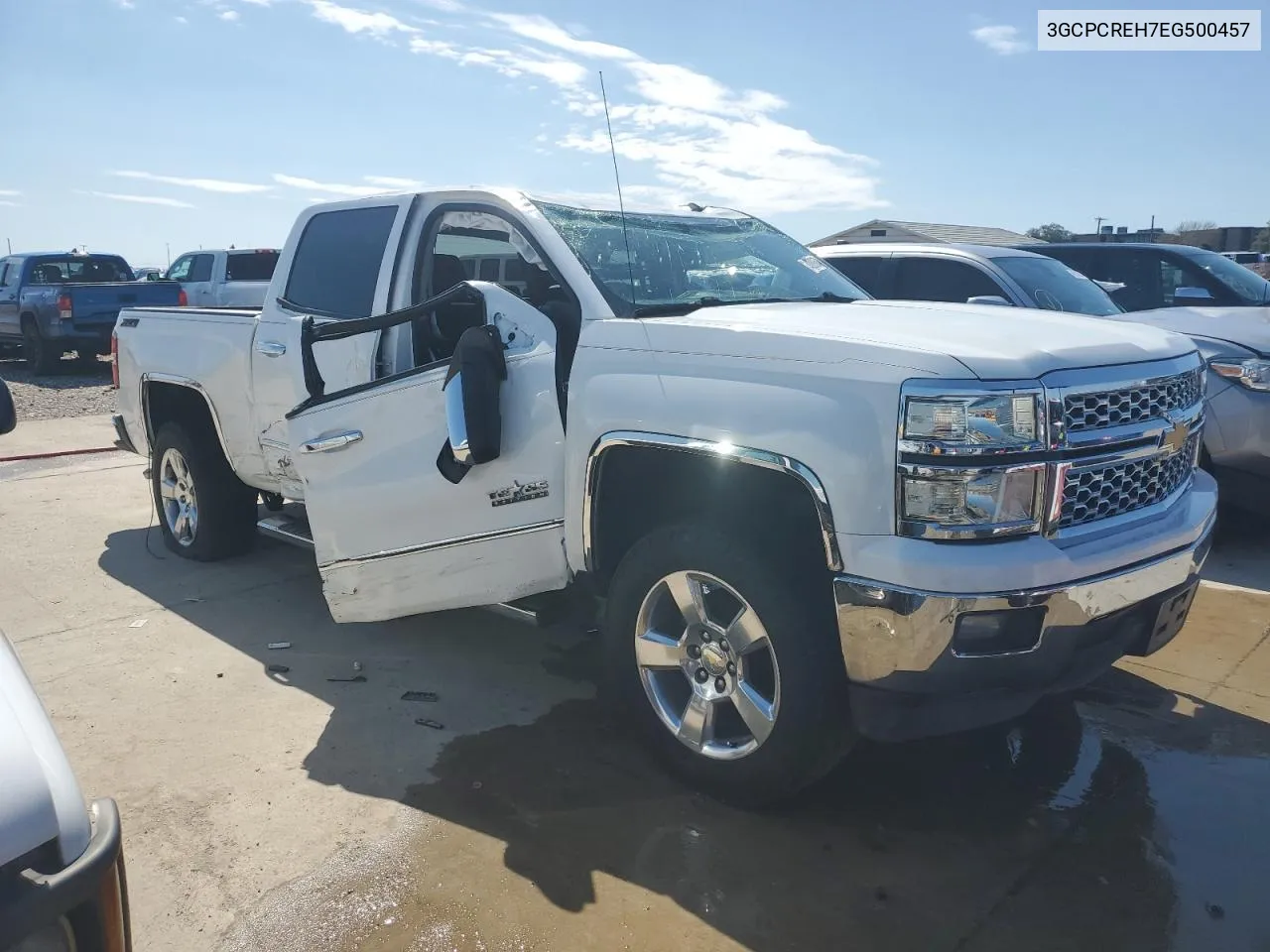 2014 Chevrolet Silverado C1500 Lt VIN: 3GCPCREH7EG500457 Lot: 46288604