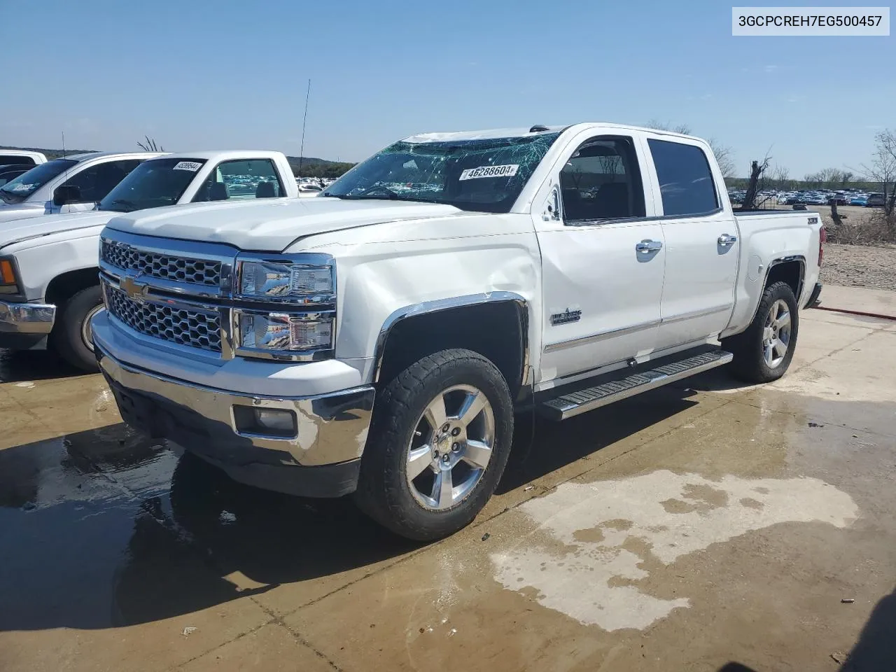 2014 Chevrolet Silverado C1500 Lt VIN: 3GCPCREH7EG500457 Lot: 46288604