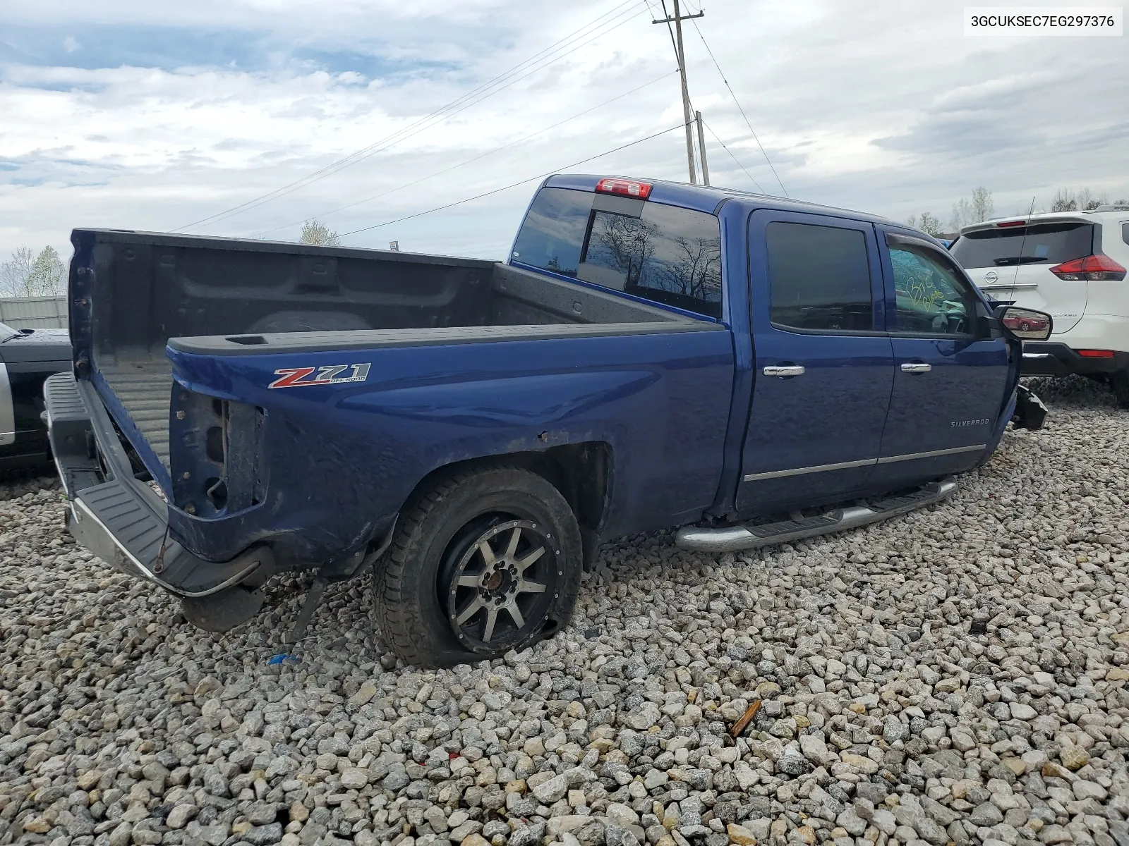 2014 Chevrolet Silverado K1500 Ltz VIN: 3GCUKSEC7EG297376 Lot: 51160114