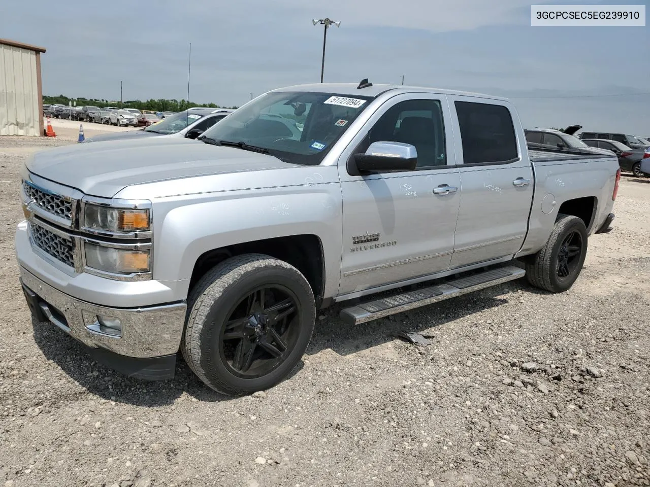 2014 Chevrolet Silverado C1500 Ltz VIN: 3GCPCSEC5EG239910 Lot: 51727094