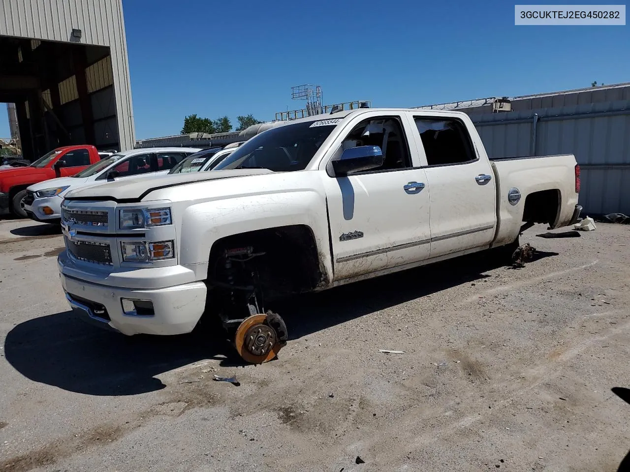 2014 Chevrolet Silverado K1500 High Country VIN: 3GCUKTEJ2EG450282 Lot: 52665544