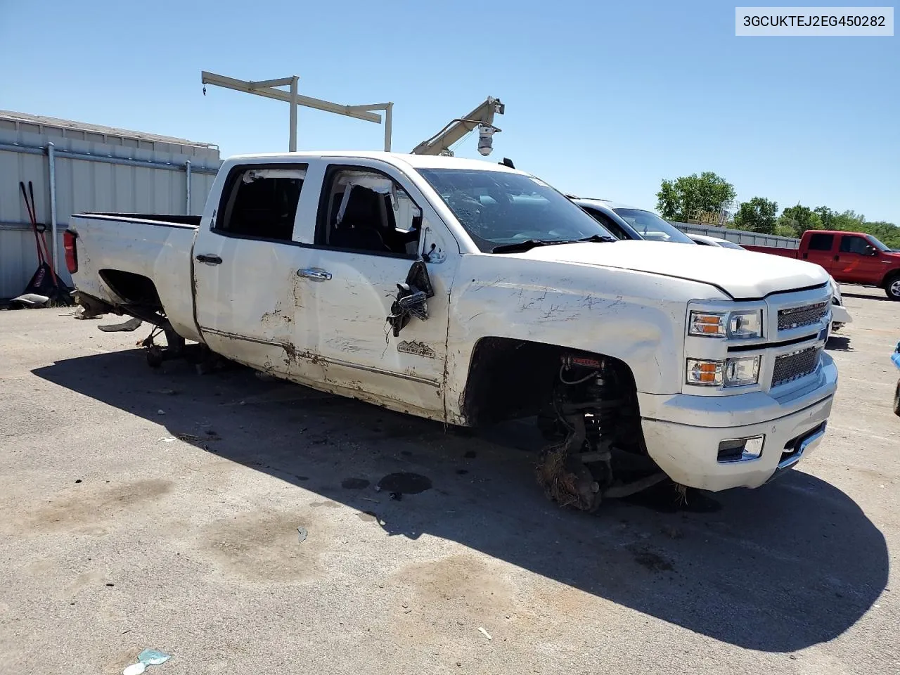 2014 Chevrolet Silverado K1500 High Country VIN: 3GCUKTEJ2EG450282 Lot: 52665544