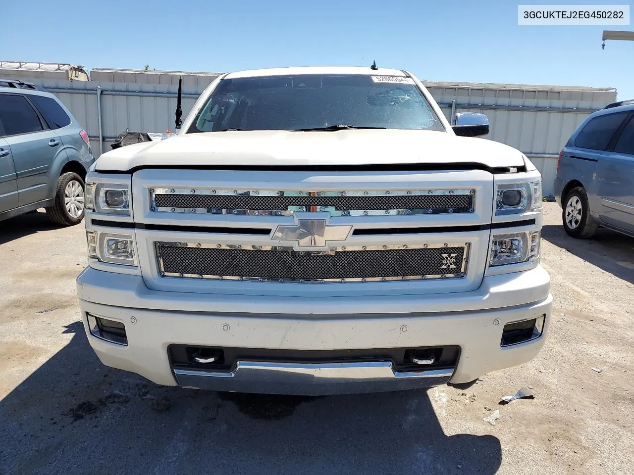 2014 Chevrolet Silverado K1500 High Country VIN: 3GCUKTEJ2EG450282 Lot: 52665544