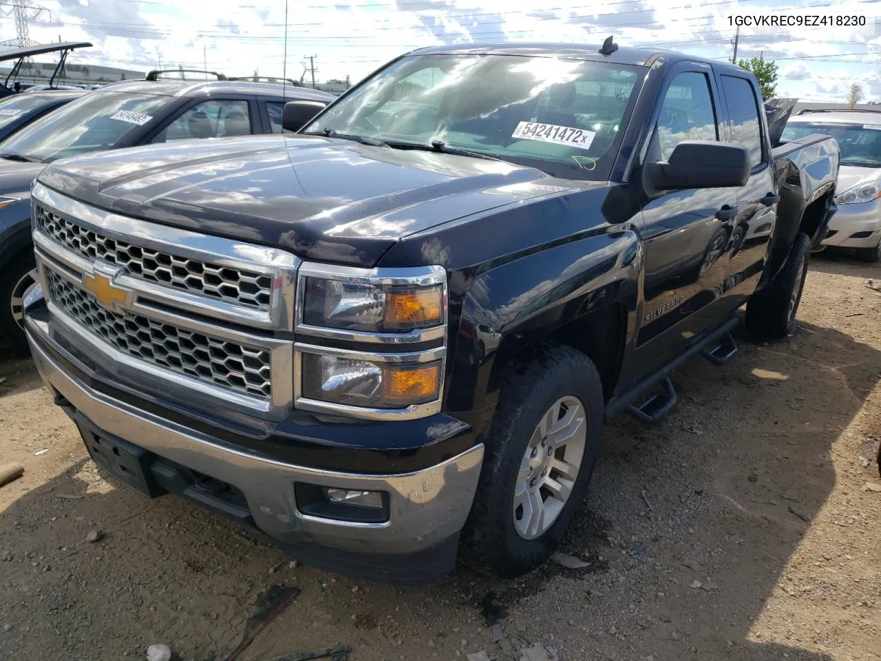 2014 Chevrolet Silverado K1500 Lt VIN: 1GCVKREC9EZ418230 Lot: 54241472