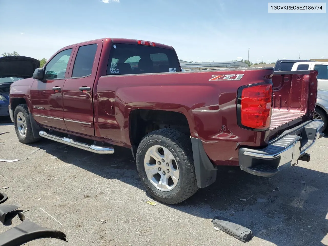 2014 Chevrolet Silverado K1500 Lt VIN: 1GCVKREC5EZ186774 Lot: 54330284