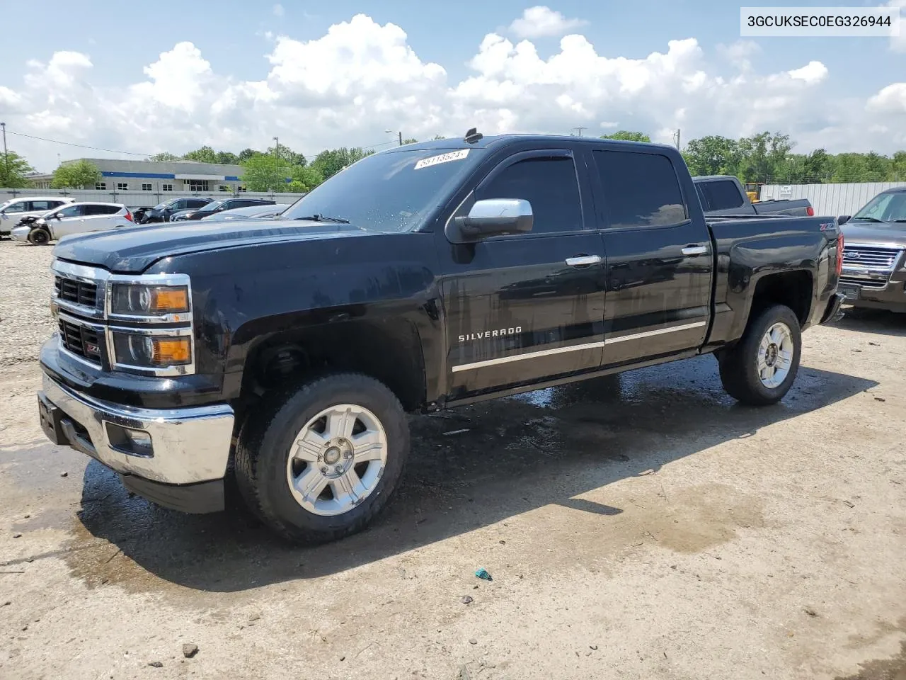 2014 Chevrolet Silverado K1500 Ltz VIN: 3GCUKSEC0EG326944 Lot: 55113524