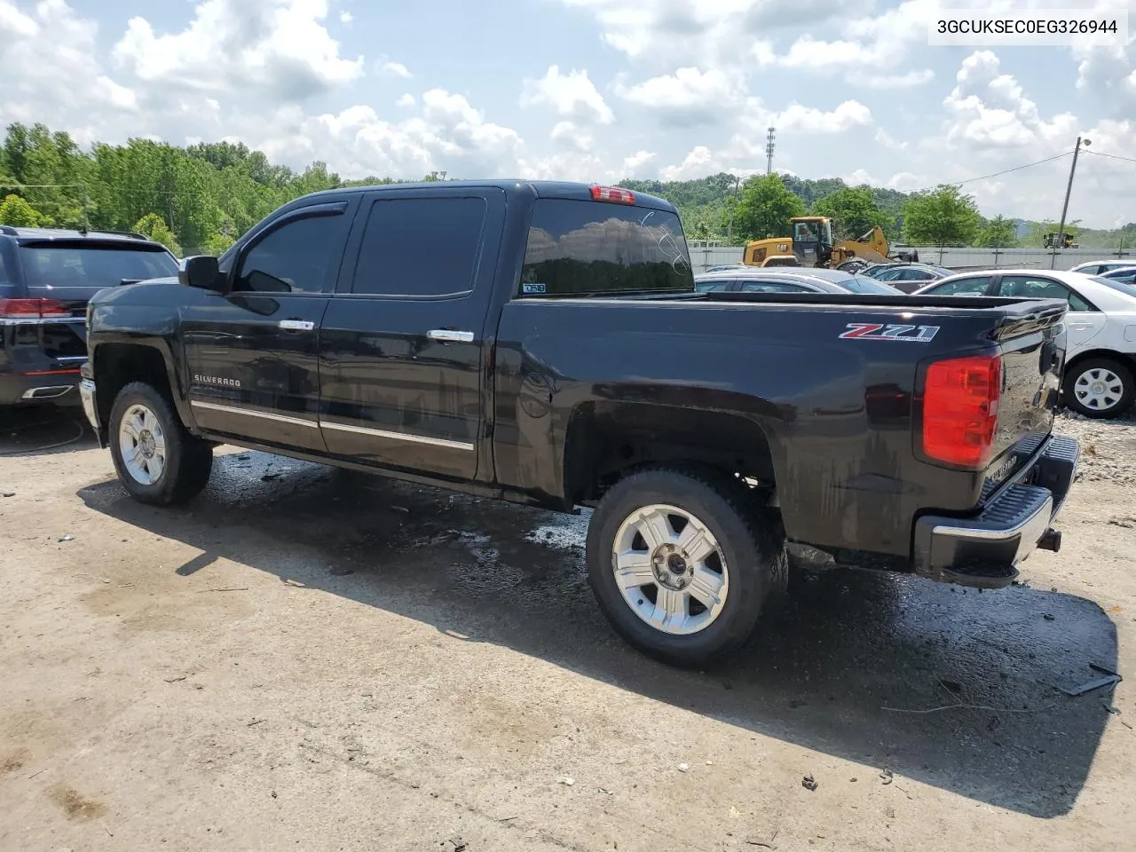 2014 Chevrolet Silverado K1500 Ltz VIN: 3GCUKSEC0EG326944 Lot: 55113524