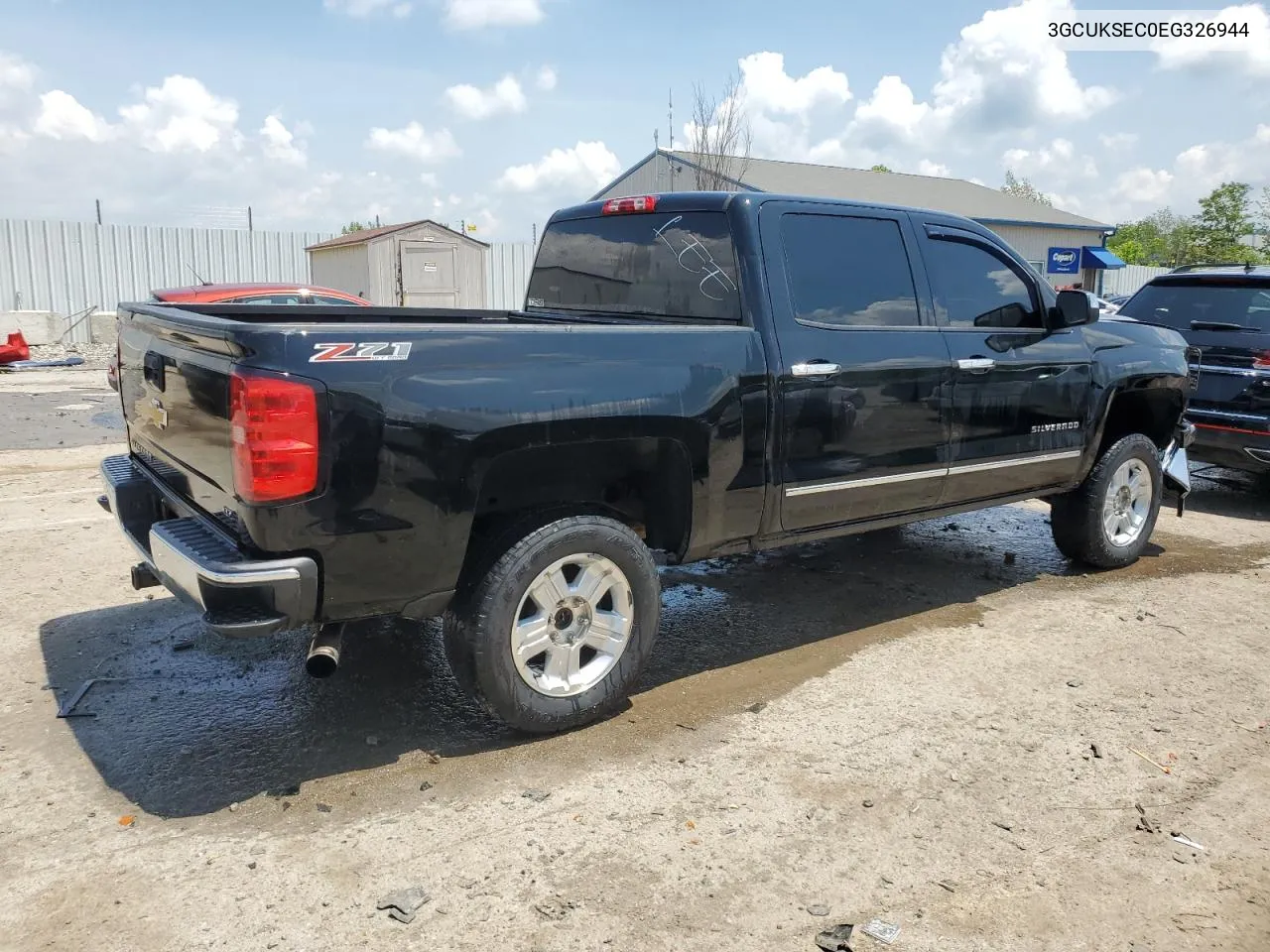 2014 Chevrolet Silverado K1500 Ltz VIN: 3GCUKSEC0EG326944 Lot: 55113524