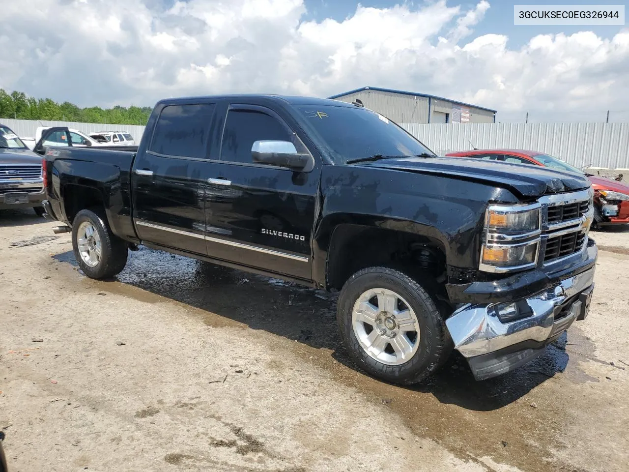 2014 Chevrolet Silverado K1500 Ltz VIN: 3GCUKSEC0EG326944 Lot: 55113524