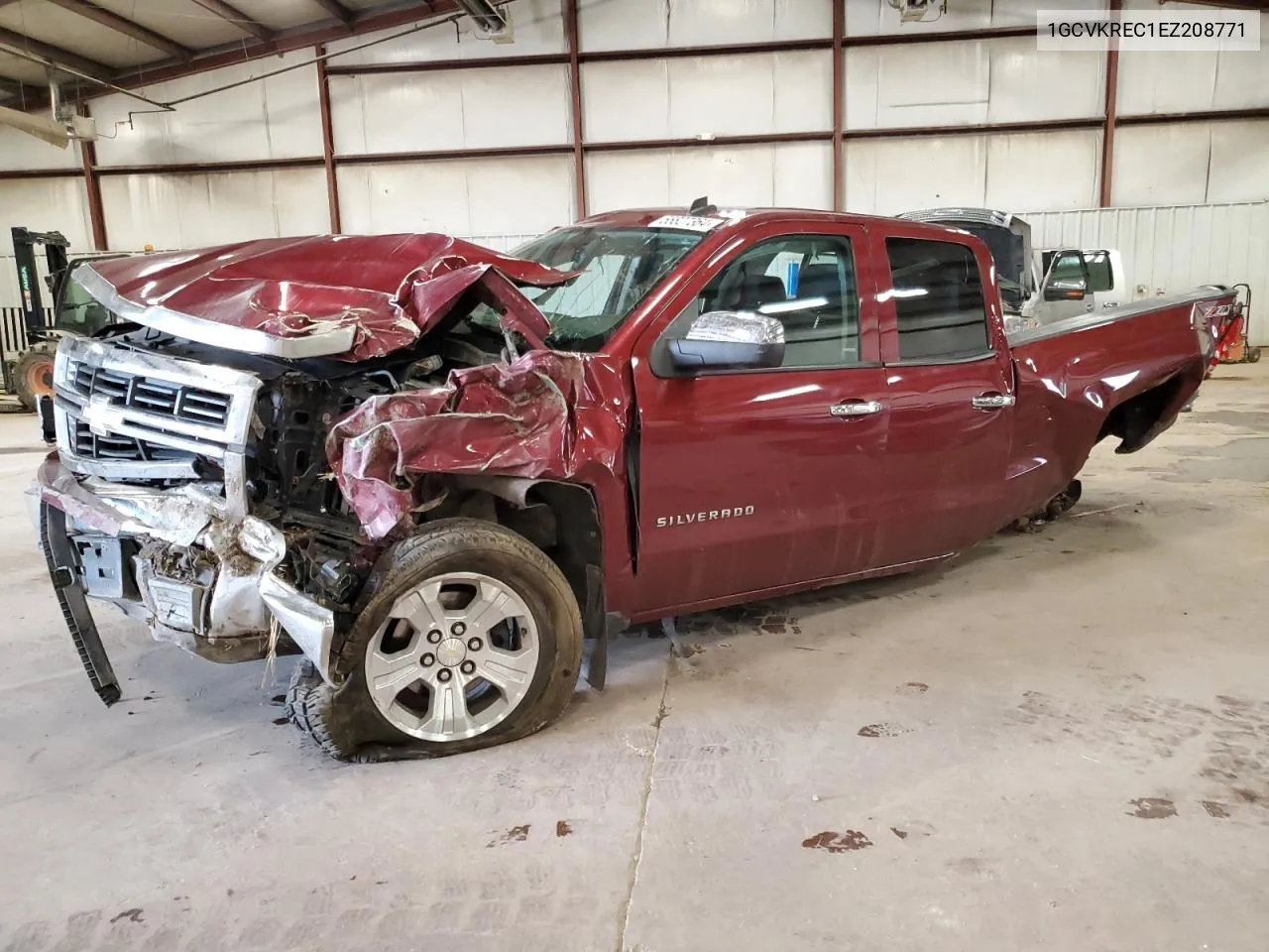 2014 Chevrolet Silverado K1500 Lt VIN: 1GCVKREC1EZ208771 Lot: 55827364