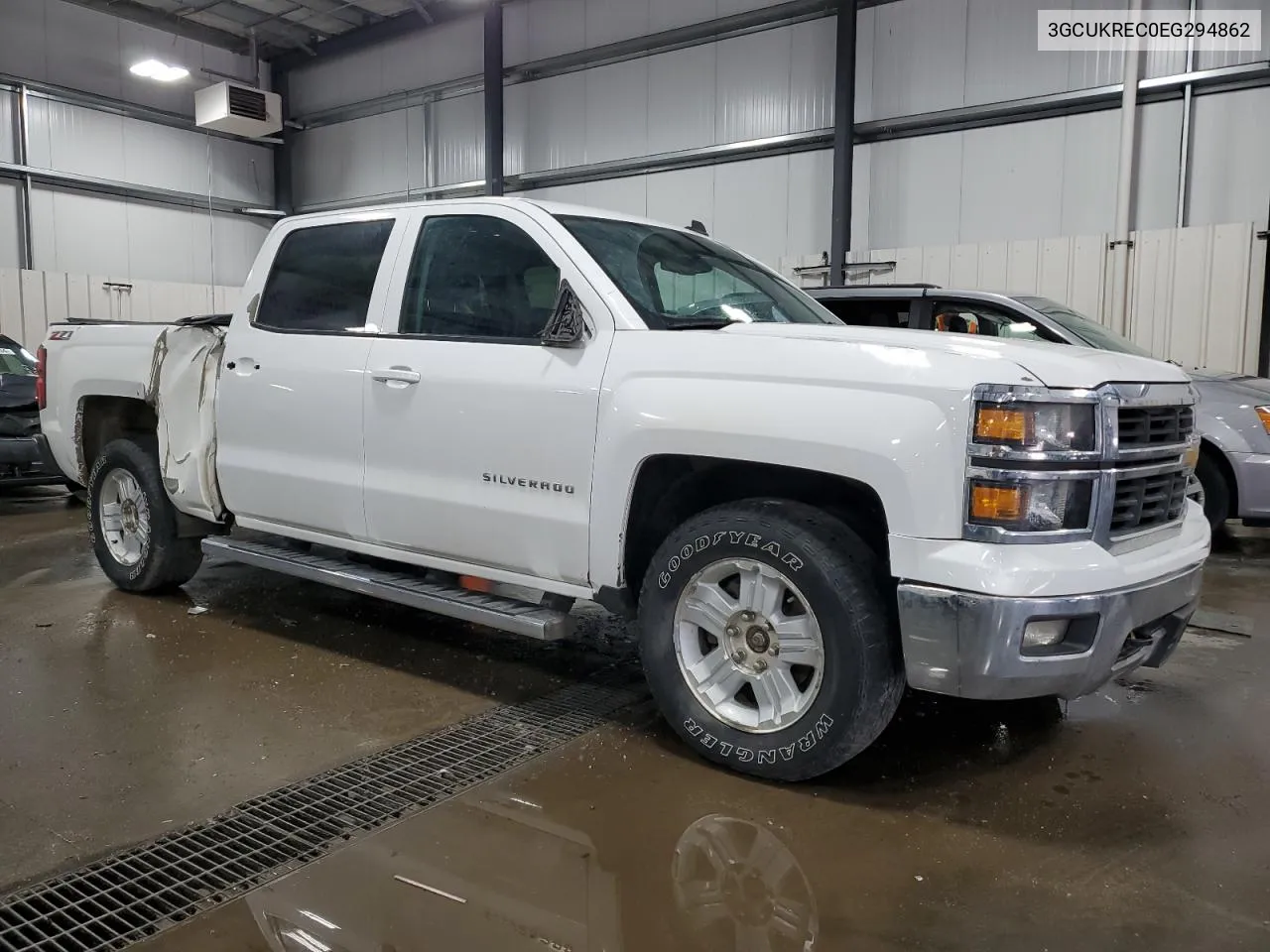 2014 Chevrolet Silverado K1500 Lt VIN: 3GCUKREC0EG294862 Lot: 57144794