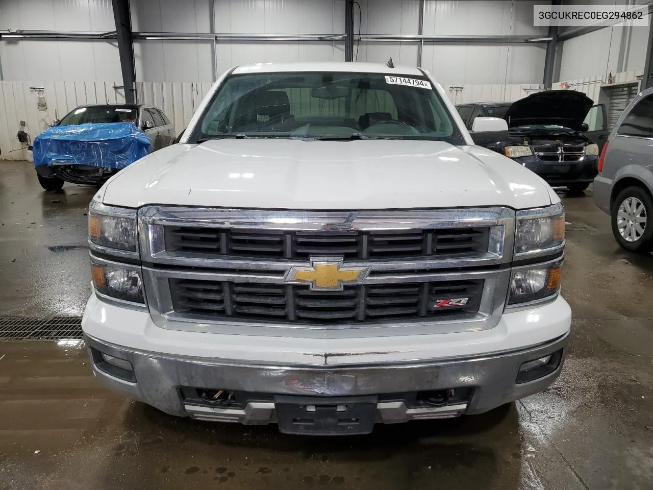 2014 Chevrolet Silverado K1500 Lt VIN: 3GCUKREC0EG294862 Lot: 57144794