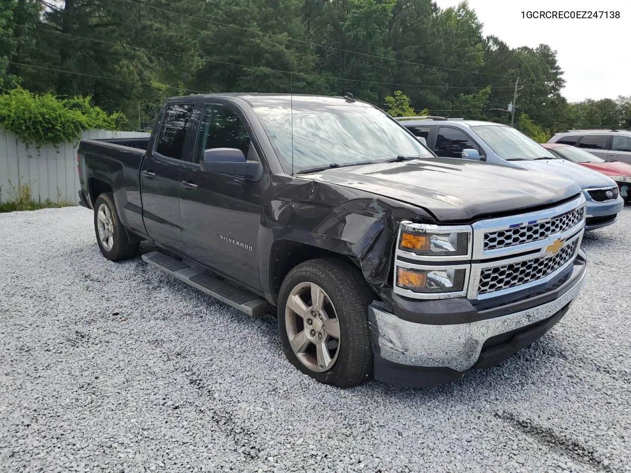 2014 Chevrolet Silverado C1500 Lt VIN: 1GCRCREC0EZ247138 Lot: 57448884