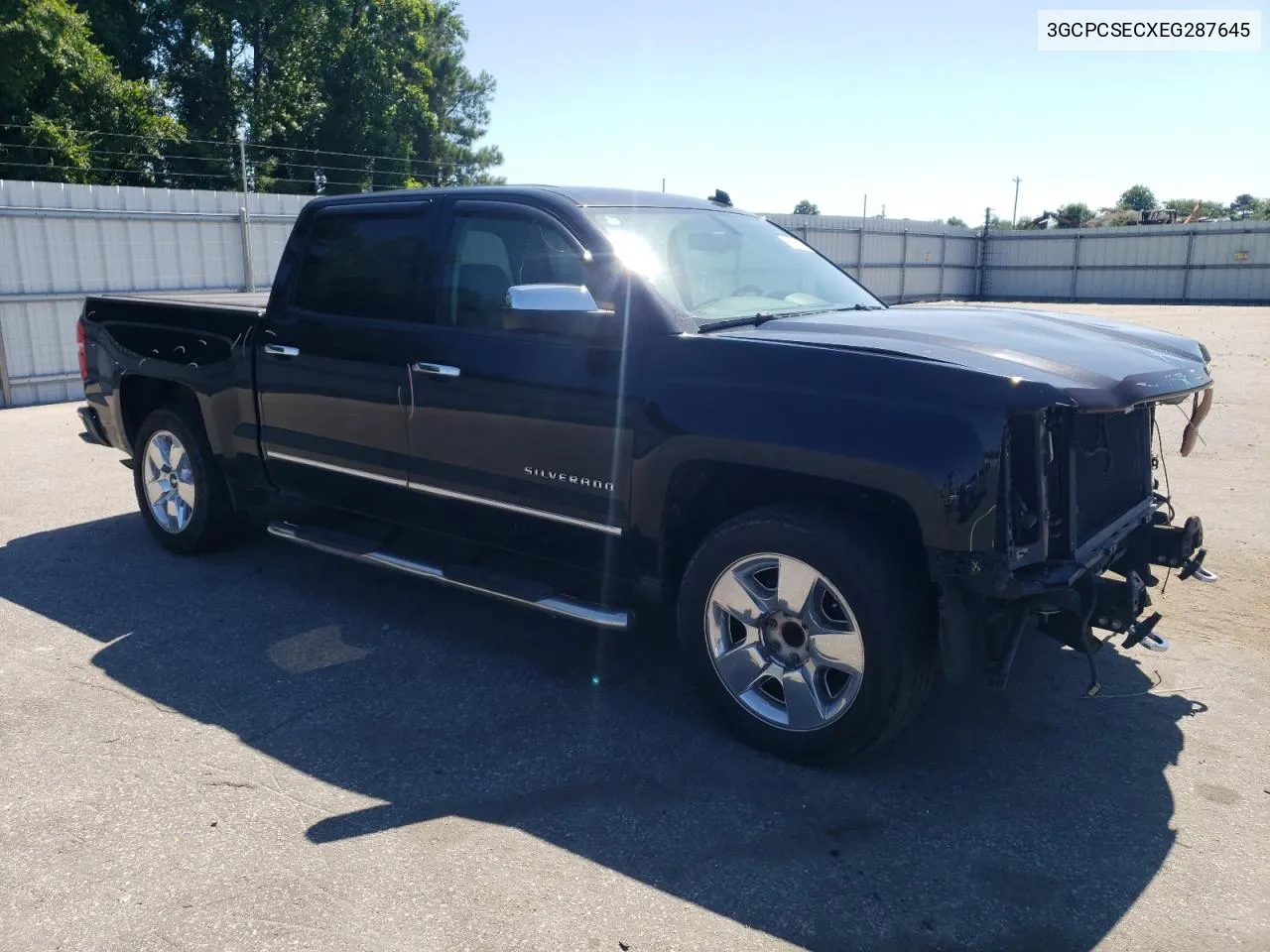 2014 Chevrolet Silverado C1500 Ltz VIN: 3GCPCSECXEG287645 Lot: 57645974