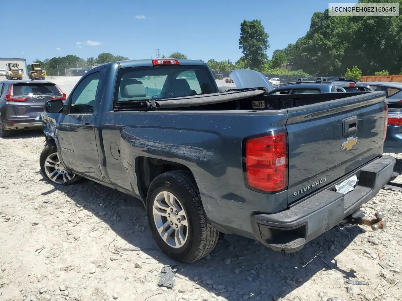 2014 Chevrolet Silverado C1500 VIN: 1GCNCPEH0EZ160645 Lot: 58022004