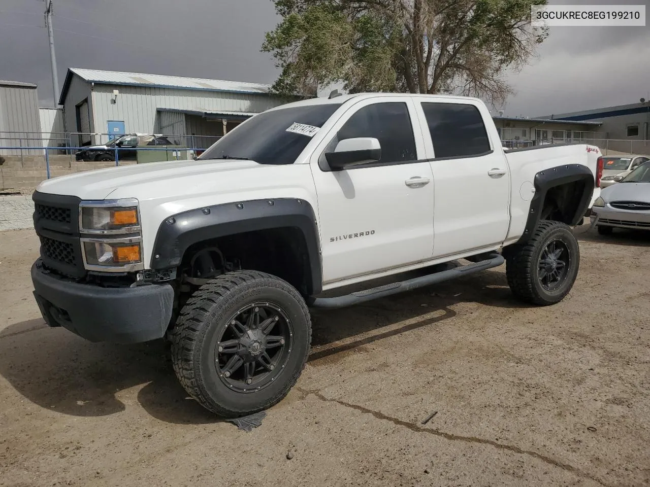 2014 Chevrolet Silverado K1500 Lt VIN: 3GCUKREC8EG199210 Lot: 58114774