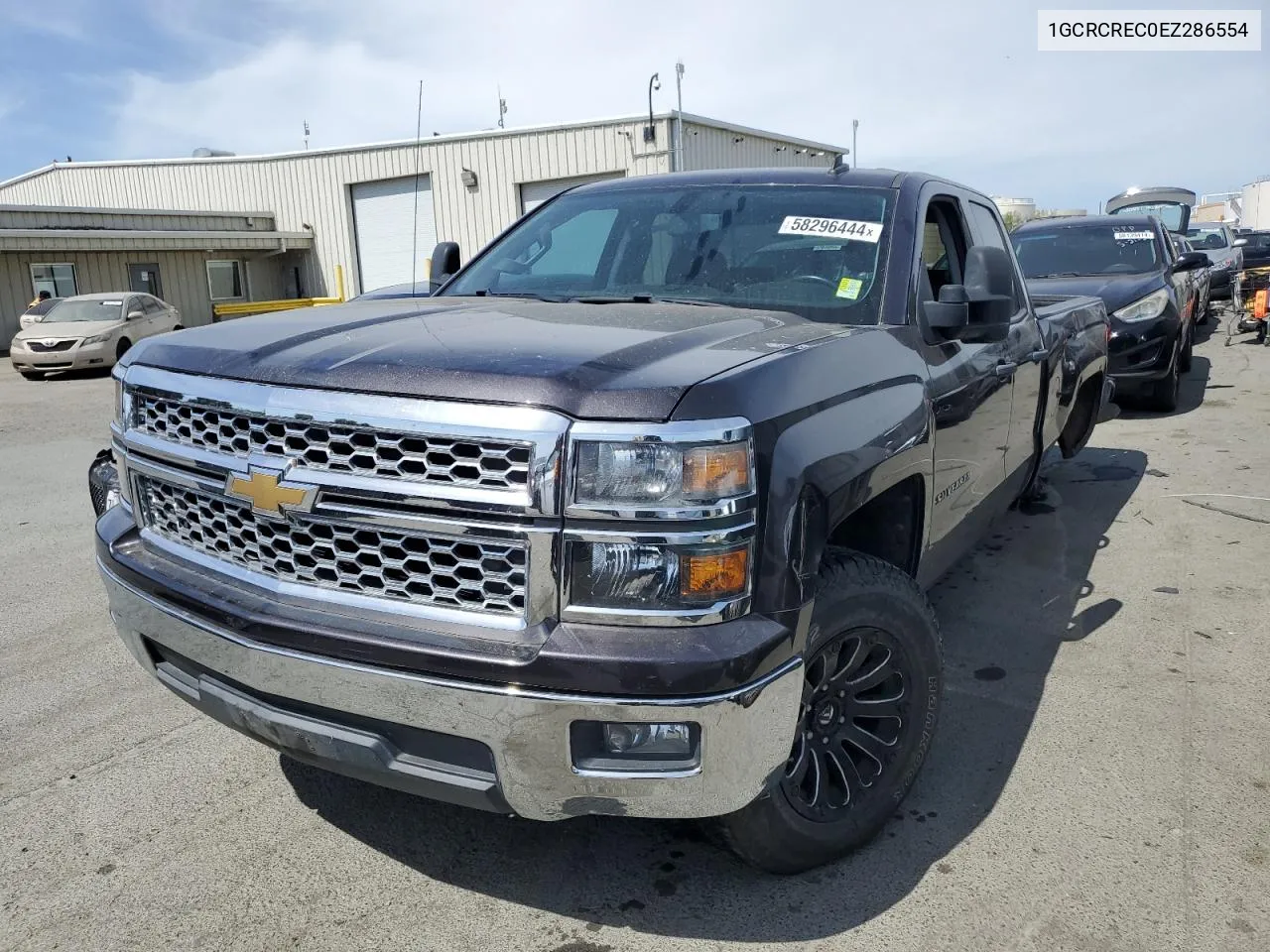 2014 Chevrolet Silverado C1500 Lt VIN: 1GCRCREC0EZ286554 Lot: 58296444