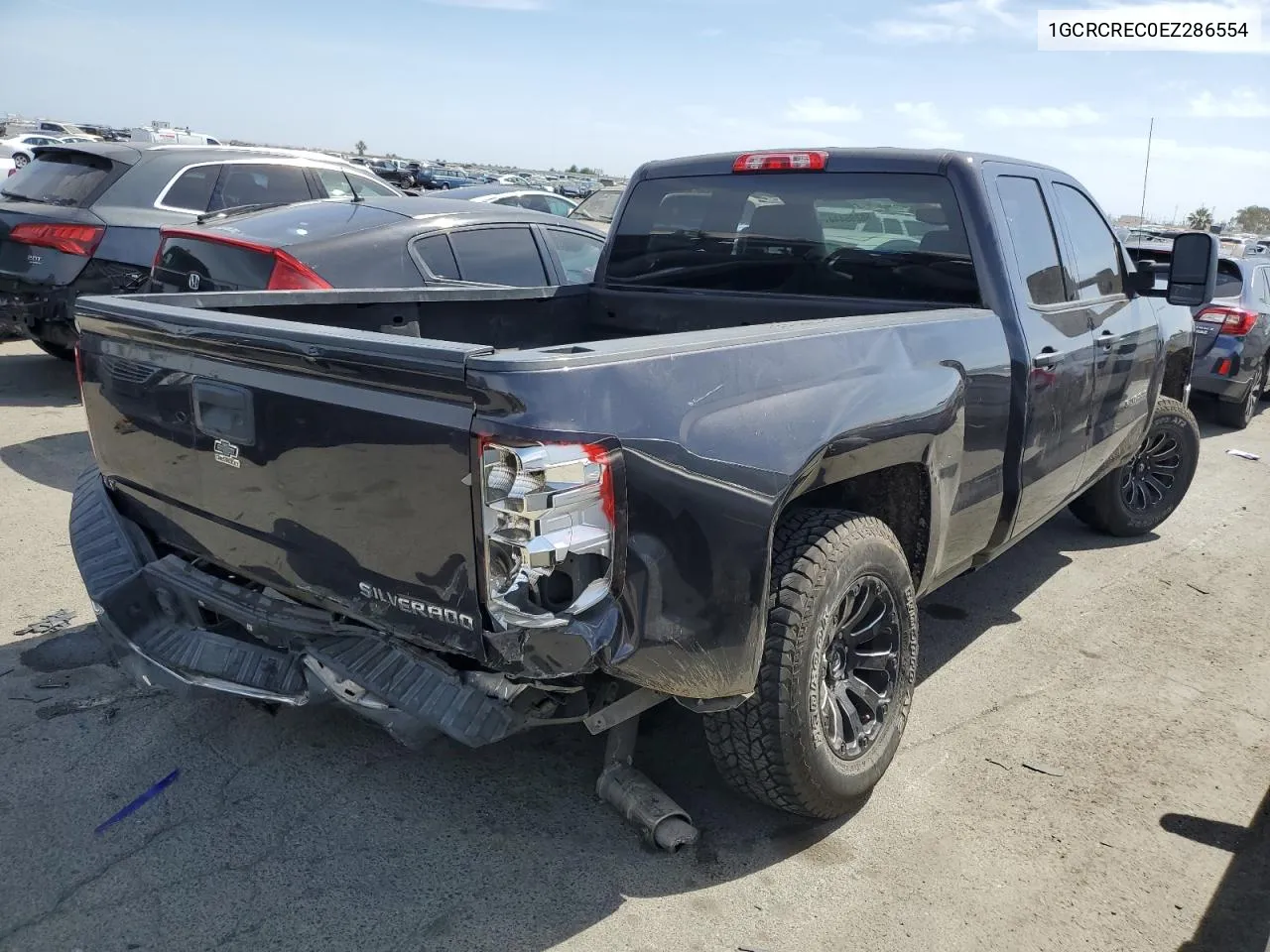 2014 Chevrolet Silverado C1500 Lt VIN: 1GCRCREC0EZ286554 Lot: 58296444