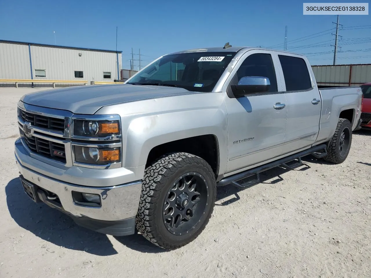 2014 Chevrolet Silverado K1500 Ltz VIN: 3GCUKSEC2EG138328 Lot: 58343284