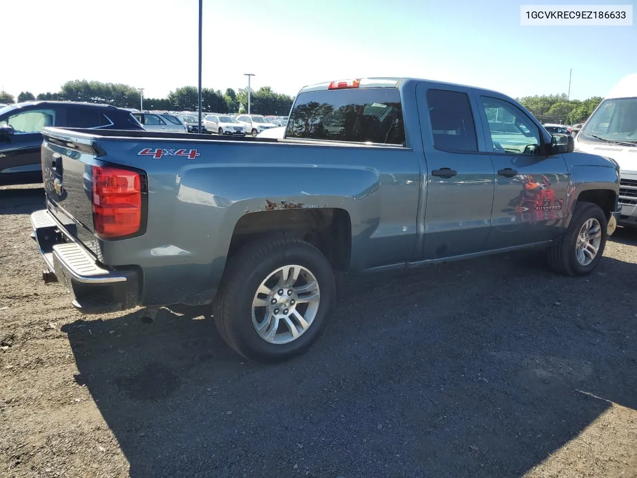 2014 Chevrolet Silverado K1500 Lt VIN: 1GCVKREC9EZ186633 Lot: 59012794