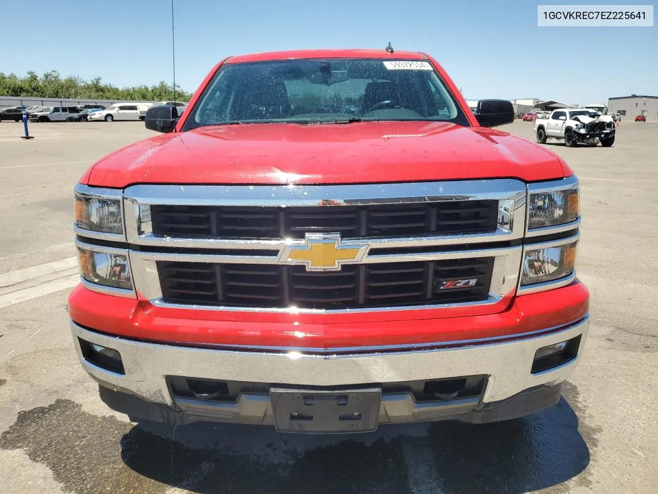 2014 Chevrolet Silverado K1500 Lt VIN: 1GCVKREC7EZ225641 Lot: 59372534