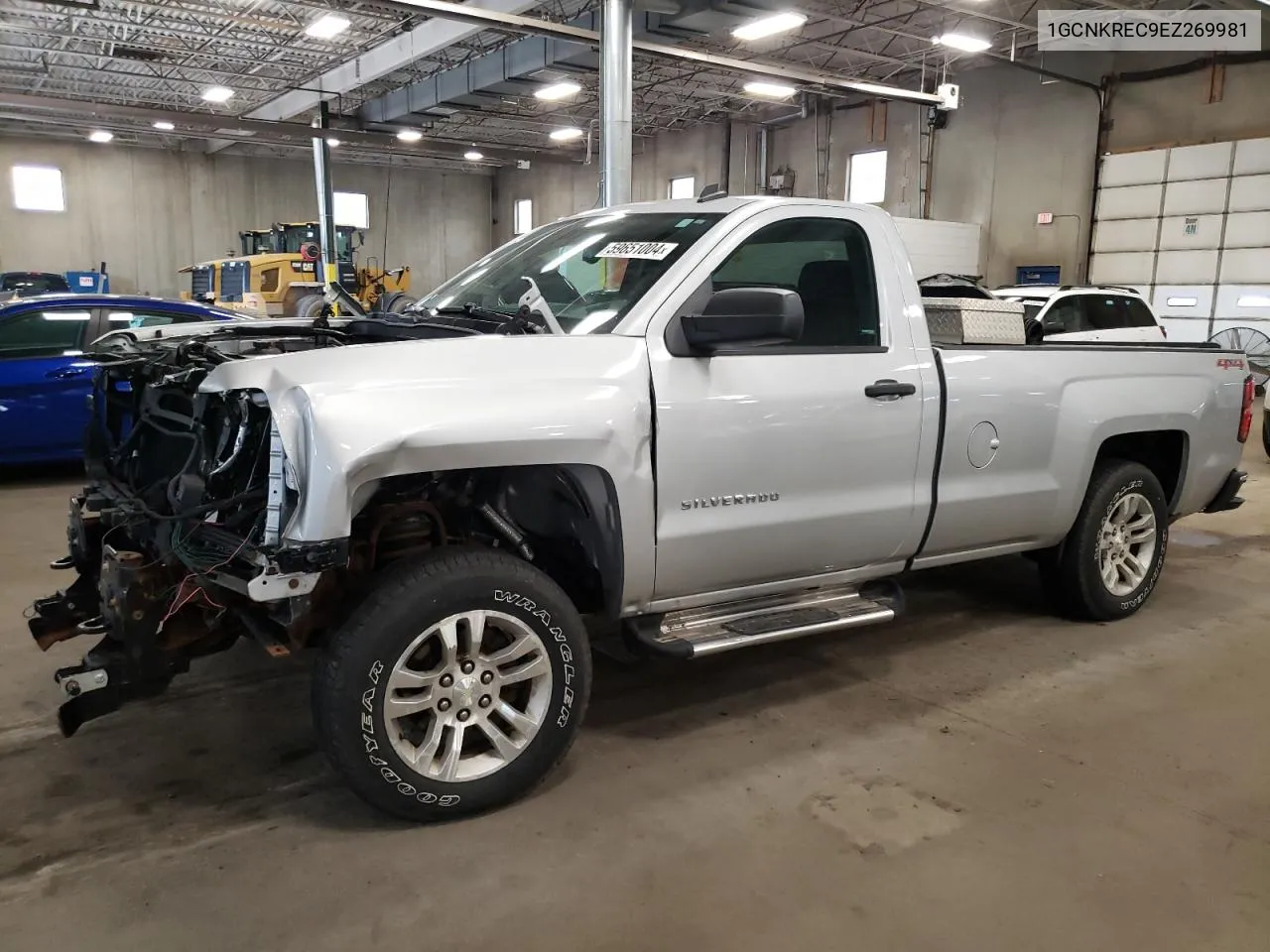 2014 Chevrolet Silverado K1500 Lt VIN: 1GCNKREC9EZ269981 Lot: 59651004