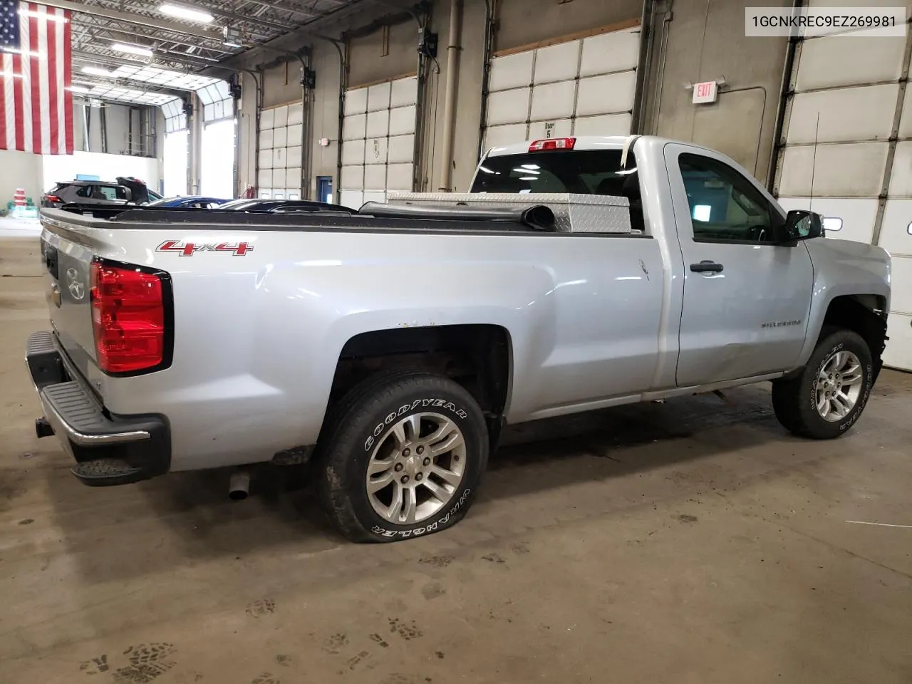 2014 Chevrolet Silverado K1500 Lt VIN: 1GCNKREC9EZ269981 Lot: 59651004