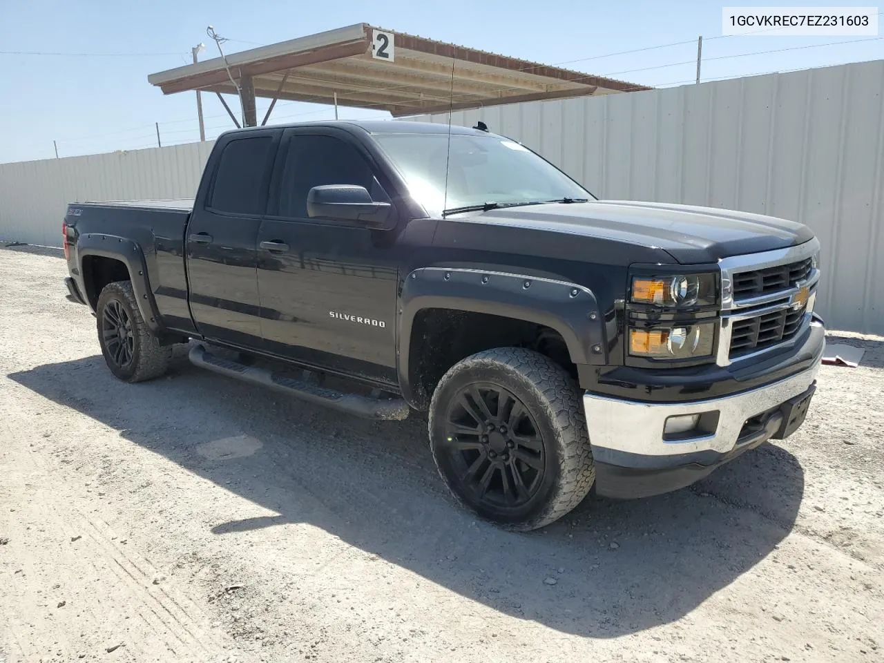 2014 Chevrolet Silverado K1500 Lt VIN: 1GCVKREC7EZ231603 Lot: 59886194